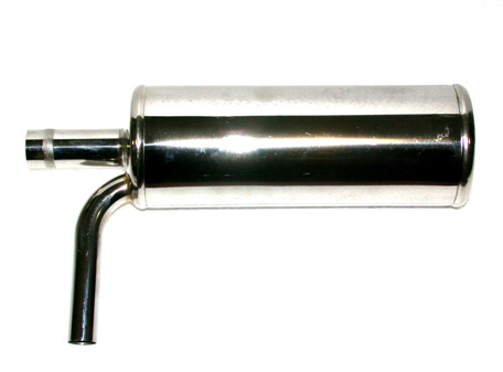 Zimmerman Petrol Exhaust (70-90cc 80mm x 290mm overall) (Z3008)