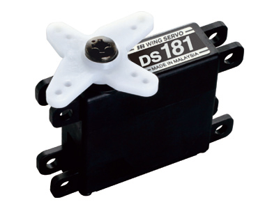 JR DS181 - 3.7Kg/0.22s Metal-Geared Digital Wing Servo