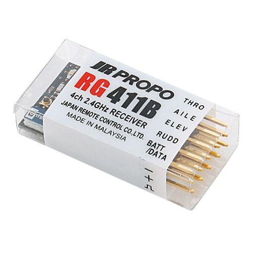 JR RG411B 4-Channel DMSS Receiver (Park Flight)