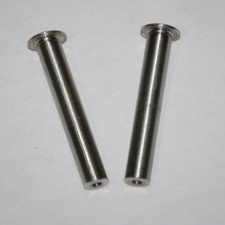 (image for) 1/4" Wheel Axles 45mm long (pair)