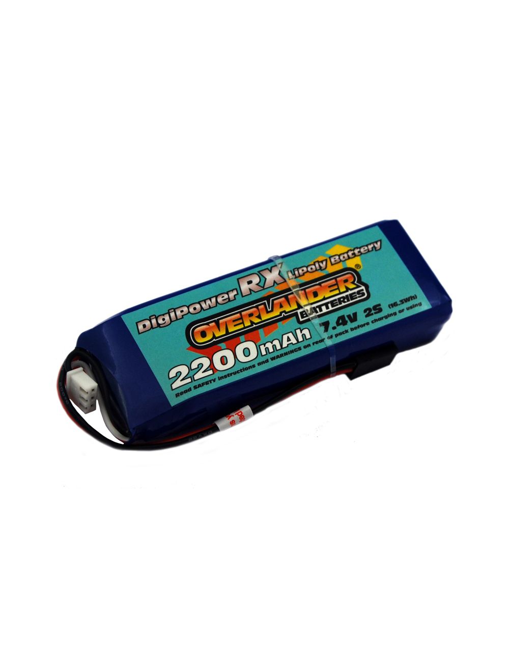 Digi-Power Lipo Receiver Pack 2200mAh battery - Click Image to Close