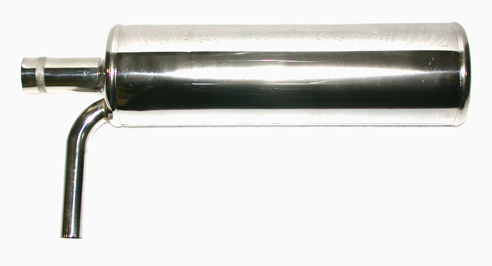 Zimmerman Petrol Exhaust (90-120cc 80mm x 350mm overall) (Z3009) - Click Image to Close