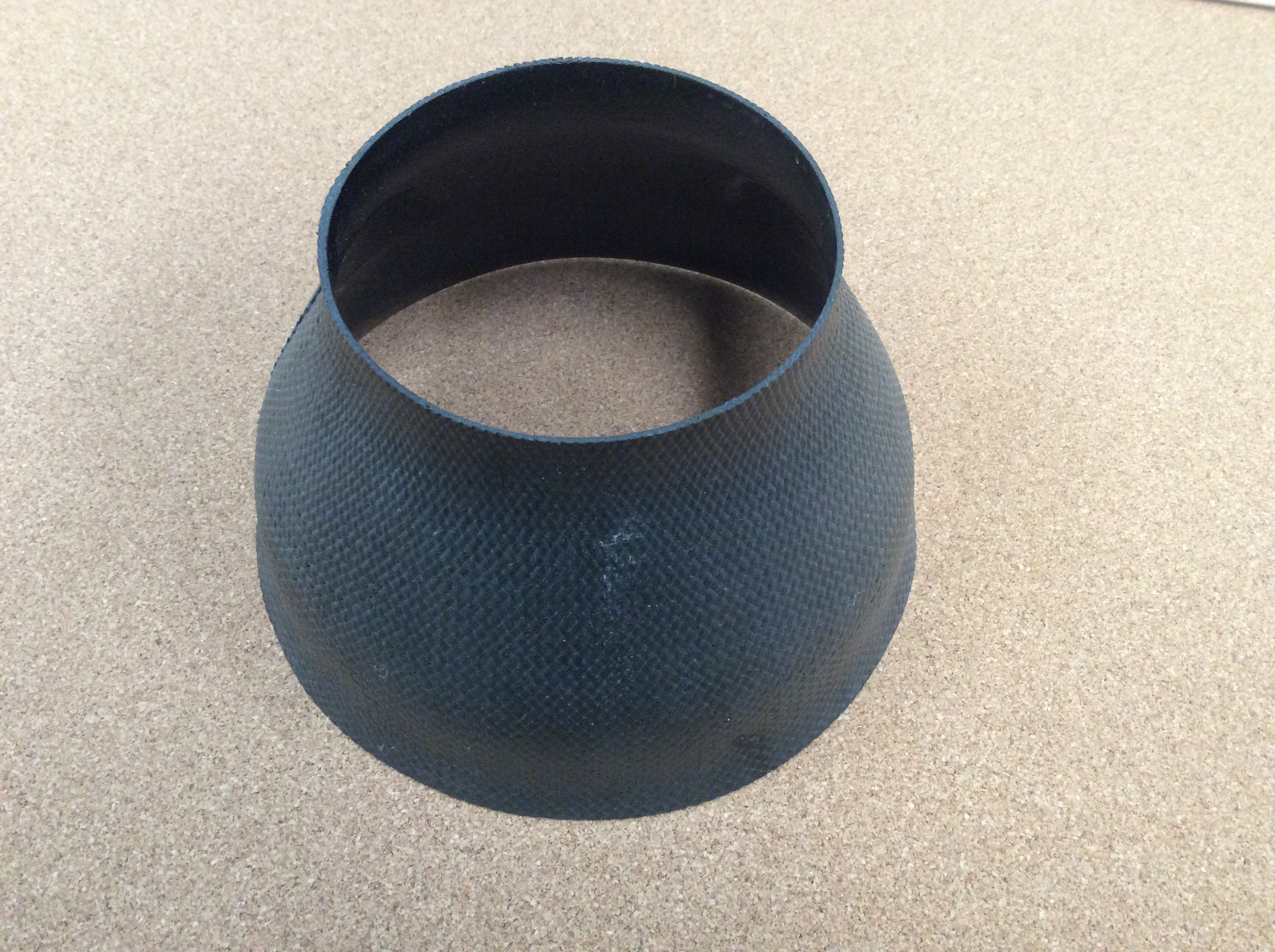 Carbon bell mouth (85mm dia pipe) - Click Image to Close