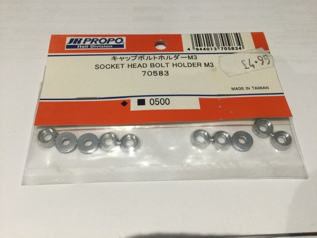 (image for) M3 Socket head Cup washers (10) 70583