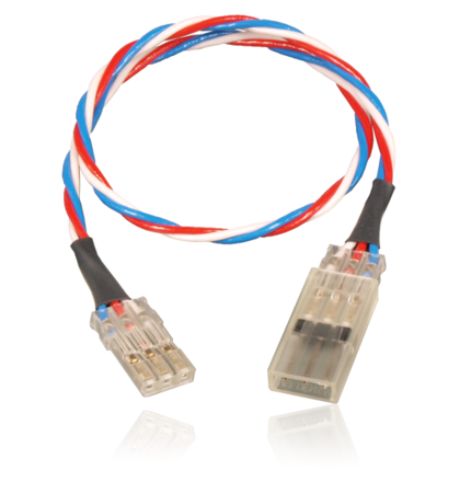 Pre made Extension leads with PB wire 50cm pk of (2)