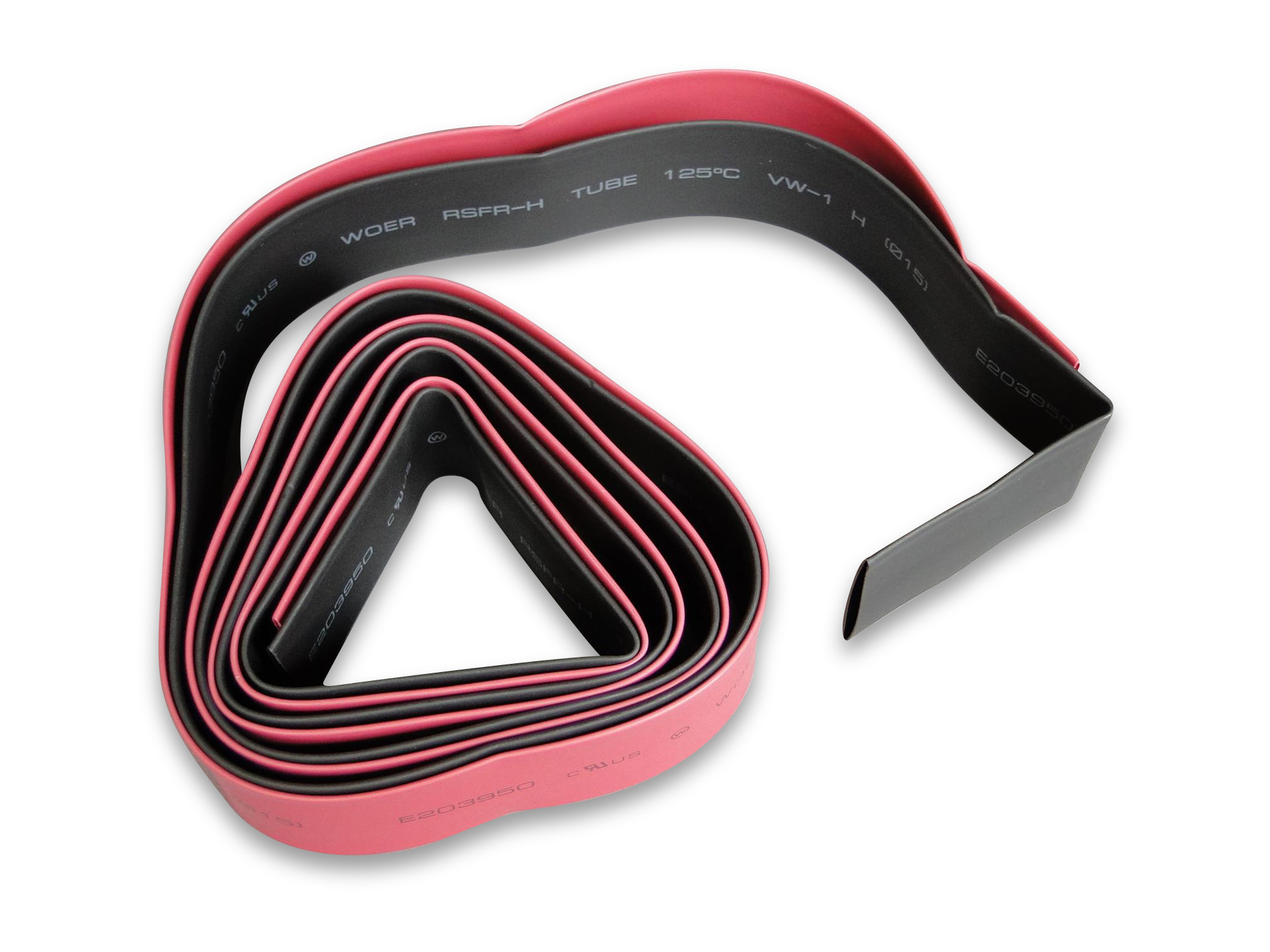 Heat Shrink red/black 1m 15mm wide