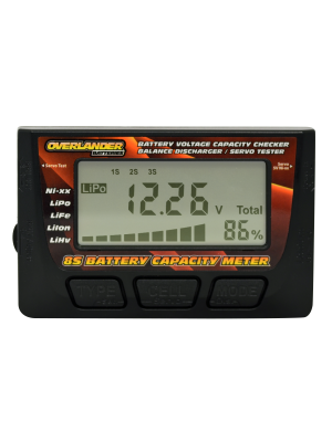 2-8s battery capacity meter