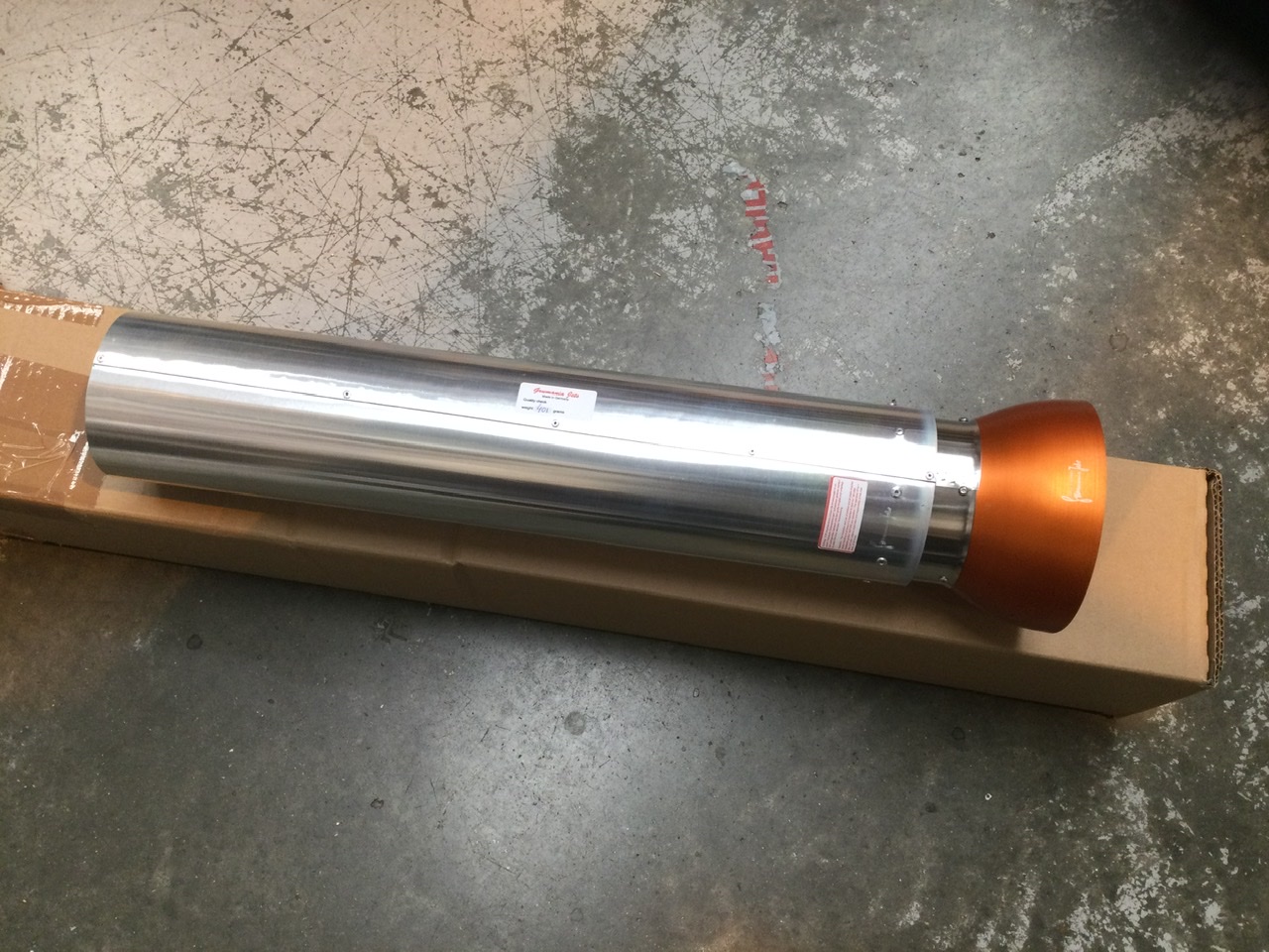 Grumania Tail pipe 180-235N 520mm