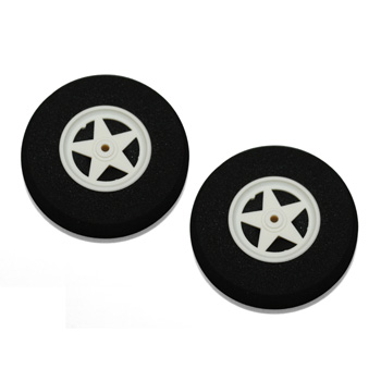 65mm light weight wheels (pr) Foam/Sponge tyre