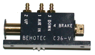 (image for) Behotec C36-V2 Air up/down valve with brake operation