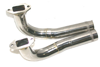 Zimmerman Header Pipe DA100-DLE111 Pair (25mm dia) (Z3054) - Click Image to Close