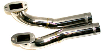 Zimmerman Header Pipe DA150-170 Pair (28mm dia) (Z3054/2) - Click Image to Close