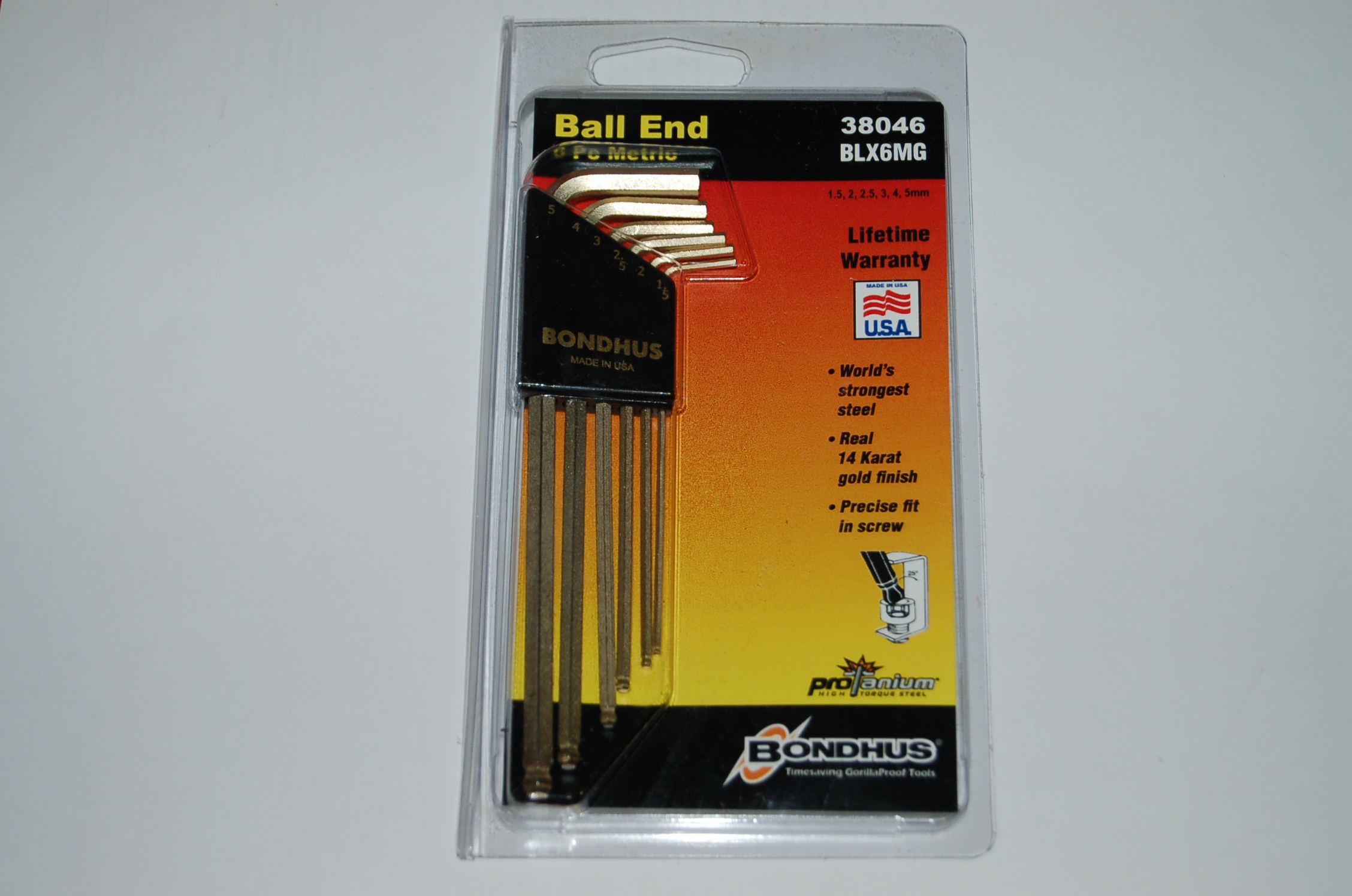 Bondhus BLX6MG Allen Key Set - Click Image to Close