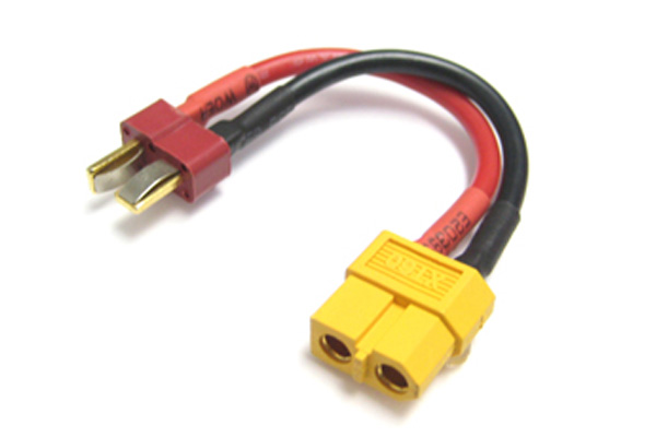 (image for) Deans (male) to XT-60 (female) adapter lead ET0842