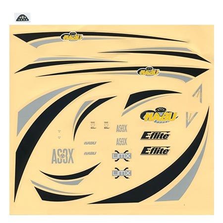 UMX Habu decal sheet EFLU4465