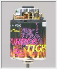 Purple Tiger 21T Brushed Motor 97094 - Click Image to Close