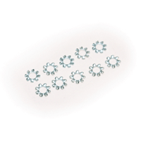 (image for) Serrated Washer M3 (10)