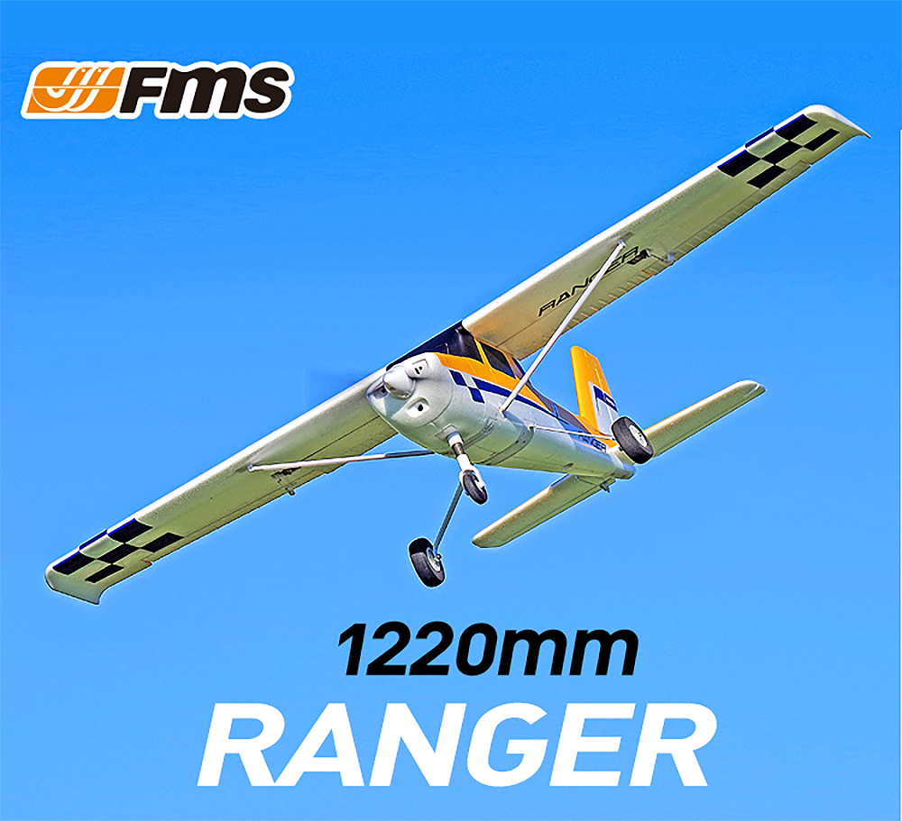 FMS Ranger trainer RTF inc floats! 1220mm - Click Image to Close