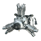 (image for) Saito FG-33R3 Four-Stroke Radial Petrol Engine