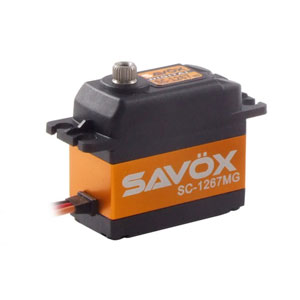 Savox SAV-SV1272MG 30kg 7.4v - Click Image to Close