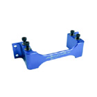 Side Servo Mount - Medium Type (Blue) - Click Image to Close