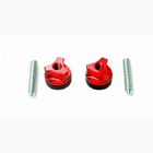 (image for) Wing Bolts 1/4-20 (Aluminium Screw) (Red)