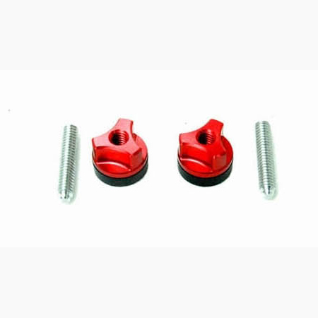 Secraft Wing Bolts 1/4-20 (Aluminium Screw) (Red) SEA103 - Click Image to Close