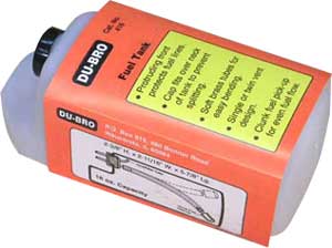 Du-Bro Fuel Tank 80oz (2.4L) 2400cc - Click Image to Close