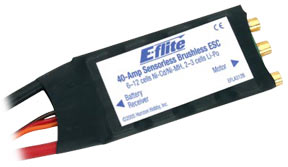 (image for) E-Flite 40A ESC V2 (EFLA312B)