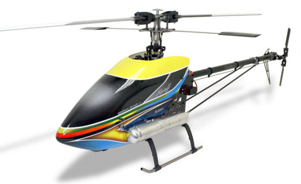 Miniature Aircraft Fury 55 Nitro Helicopter Kit - Click Image to Close