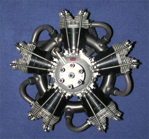(image for) MOKI 400cc - 5 cylinder Radial 4-stroke Engine