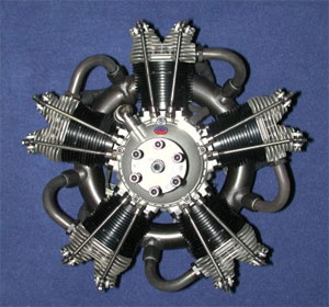 MOKI 400cc - 5 cylinder Radial 4-stroke Engine