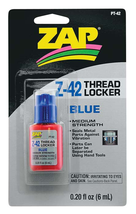 ZAP42 Blue thread lock - Click Image to Close