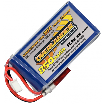 850mAh 3s (11.1v) BEC - Click Image to Close