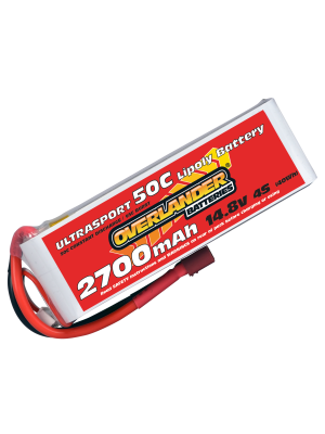 Overlander range of Li-Po batteries