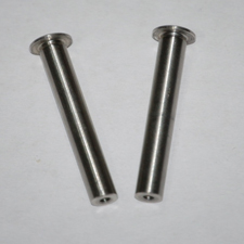 1/4" Wheel Axles 45mm long (pair)